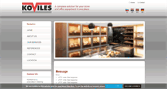 Desktop Screenshot of koviles.si